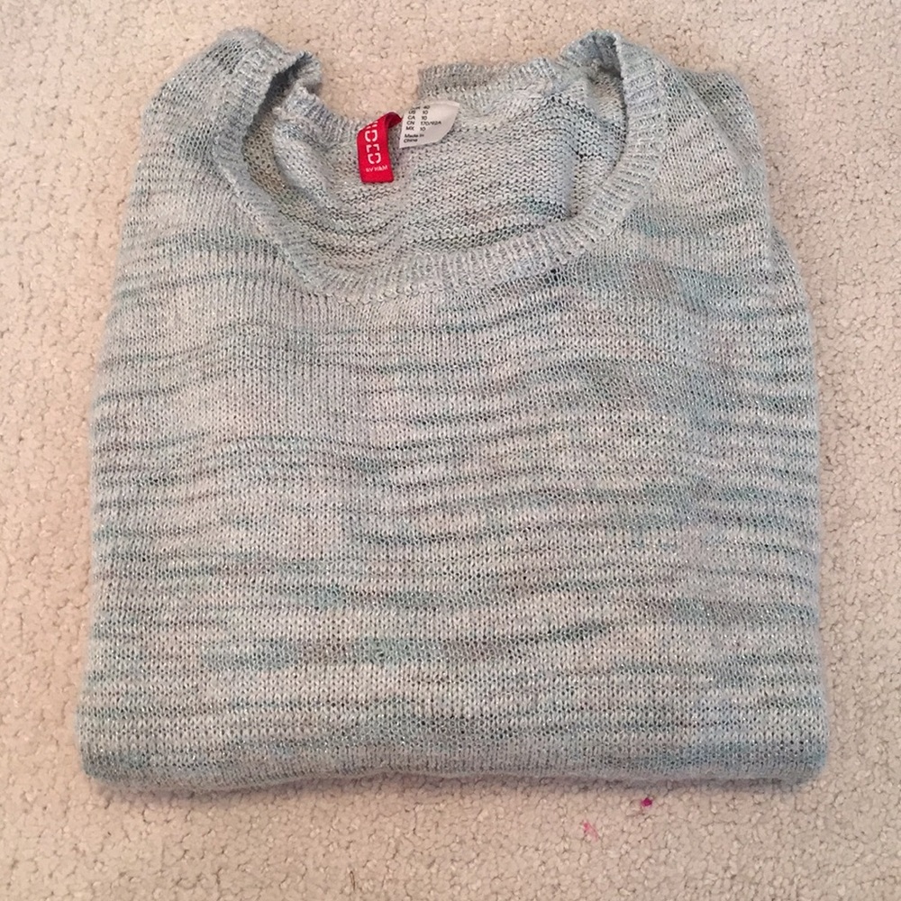 Blue Knit Sweater - Picture 3 of 5